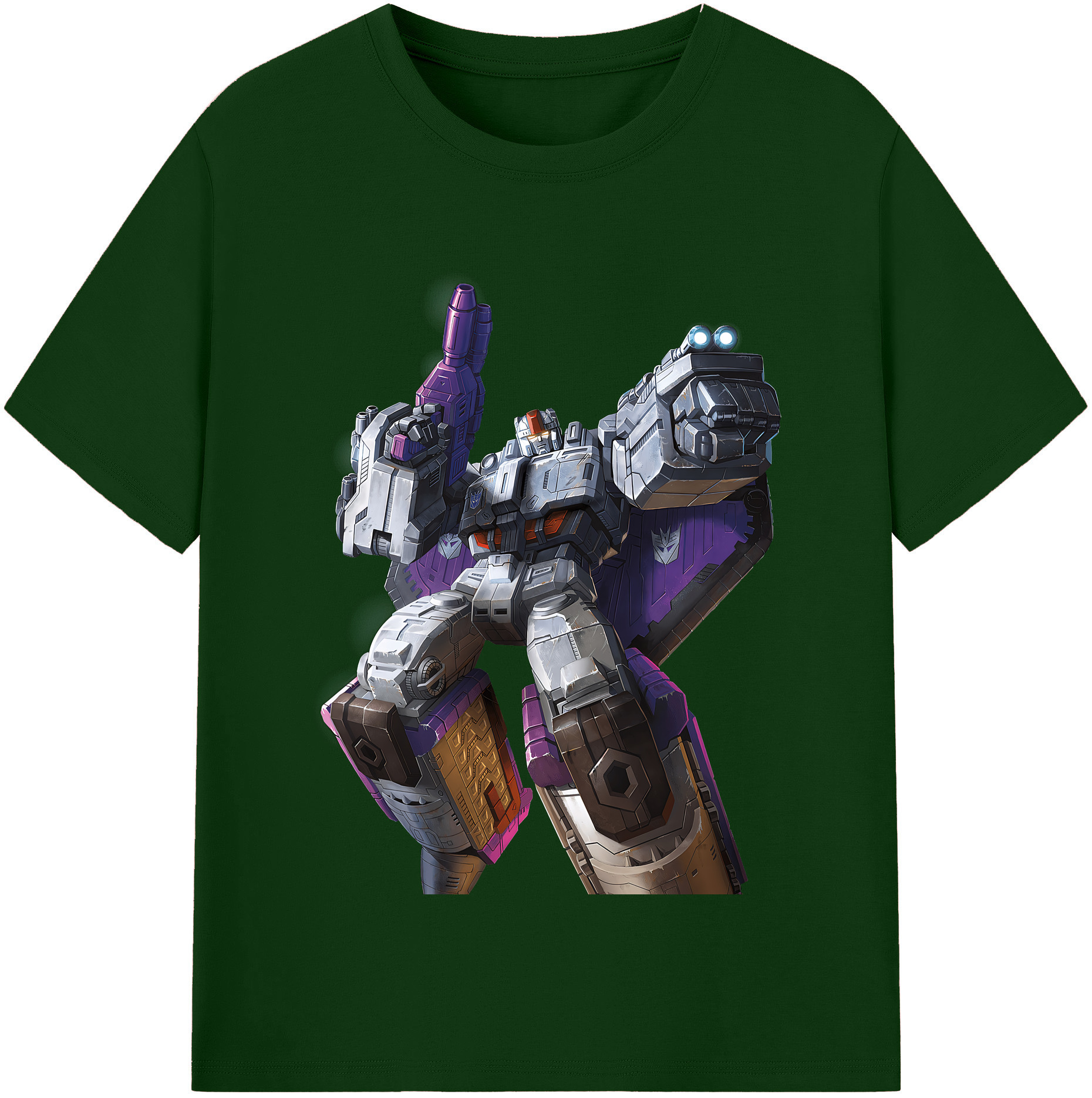 （画像用） Transformers トランスフォーマー 綿100％半袖Tシャツ（フロントプリント）